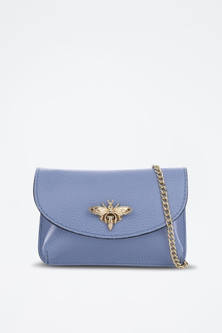 Leren Handtas - Blauw