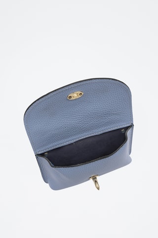 Leren Handtas - Blauw