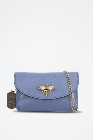 Leren Handtas - Blauw