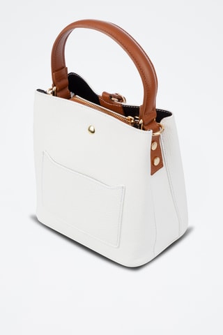 Leren Handtas - Wit