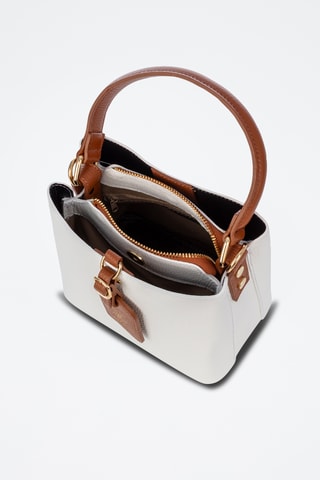 Leren Handtas - Wit
