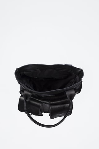 Leren Shopper - Zwart