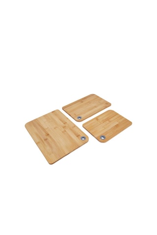 3 tablas para cortar de bambú Kyoto - 35 x 25 / 30 x 20 / 25 x 18 cm
