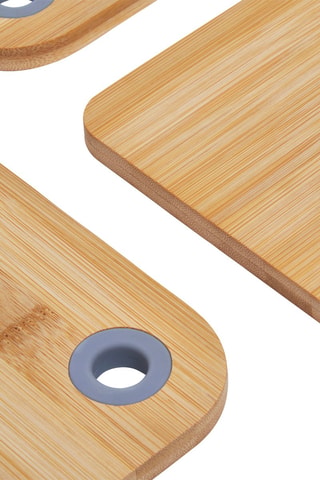 3 tablas para cortar de bambú Kyoto - 35 x 25 / 30 x 20 / 25 x 18 cm