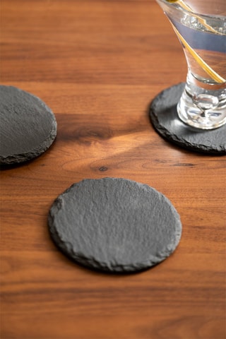 4 posavasos de pizarra