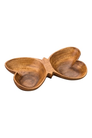Fuente de madera Kora - 17 x 4 cm