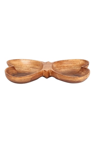 Fuente de madera Kora - 17 x 4 cm