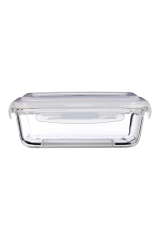 Contenitore salvafreschezza in vetro borosilicato con coperchio in silicone - 1 l