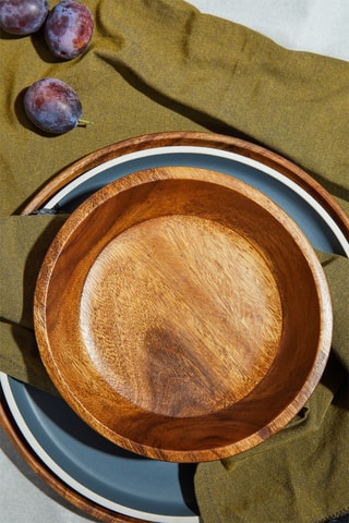 Bol de madera Kora - 20 cm