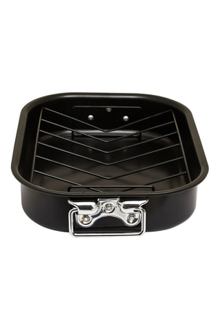 Asador con grill - 29 x 8 cm