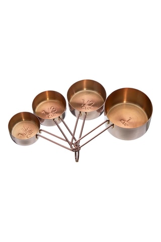 4 tazas medidoras - 1/4,1/3,1/2,1