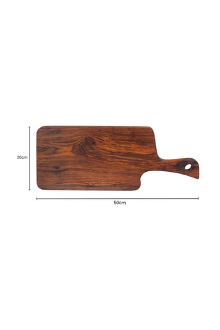 Tabla para cortar de madera de sisu