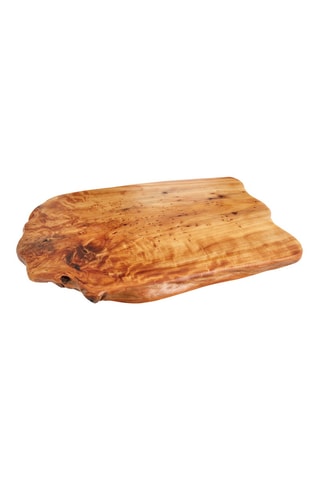 Tabla para cortar y servir de madera de cedro