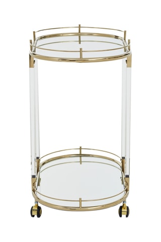 Mueble bar con ruedas - 75 x 78 x 45 cm