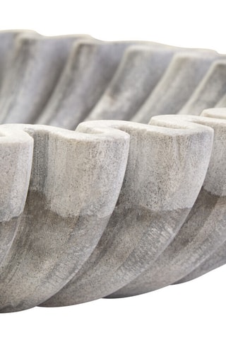 Vaciabolsillos de mármol - 30 cm - Gris