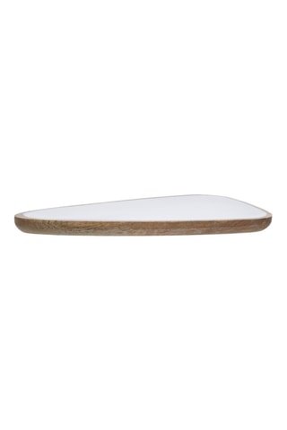 Fuente de madera de mango - 36 x 2 x 18 cm
