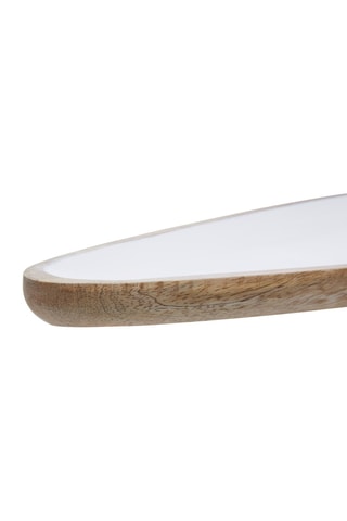 Fuente de madera de mango - 36 x 2 x 18 cm