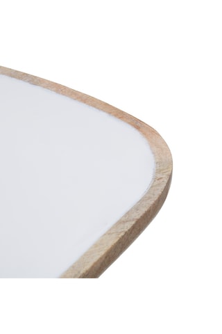 Fuente de madera de mango - 36 x 2 x 18 cm