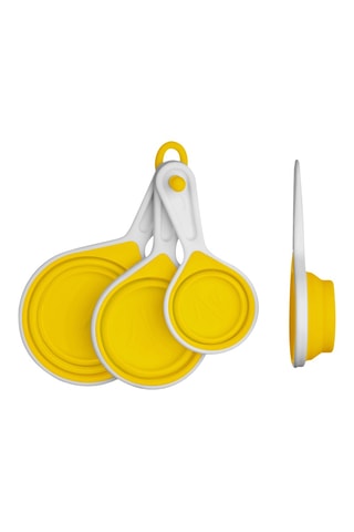 4 tazas medidoras de silicona - 60/80/125/250 cl