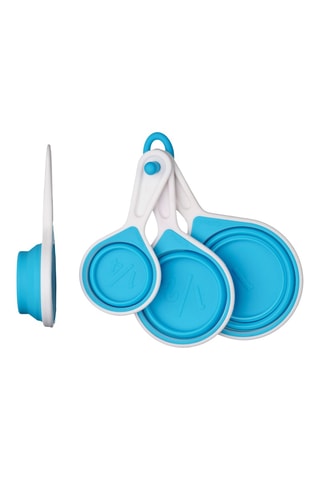 4 tazas medidoras de silicona - 60/80/125/250 cl