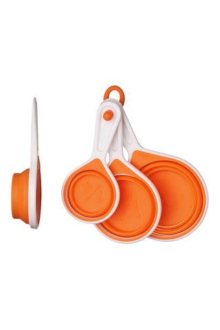 4 tazze dosatrici in silicone - 60/80/125/250 cl