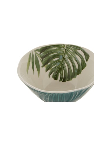 Ensaladera de porcelana - 12 x 6 x 12 cm