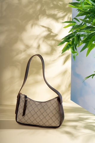 Sac porté épaule - Beige