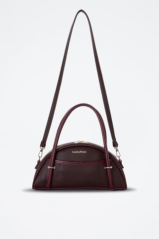Sac porté épaule Elva - Bordeaux