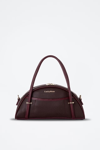 Sac porté épaule Elva - Bordeaux