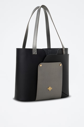Sac porté épaule et pochette - Noir