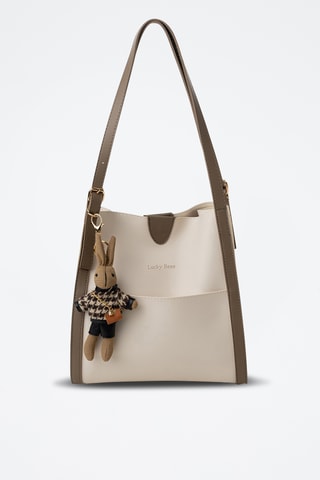 Sac porté épaule - Beige