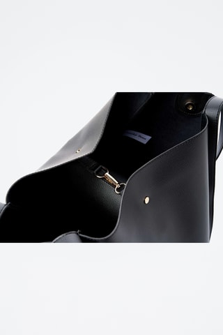Sac porté épaule et pochette - Noir