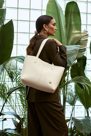 Sac porté épaule - Beige