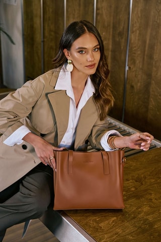 Sac porté épaule - Marron