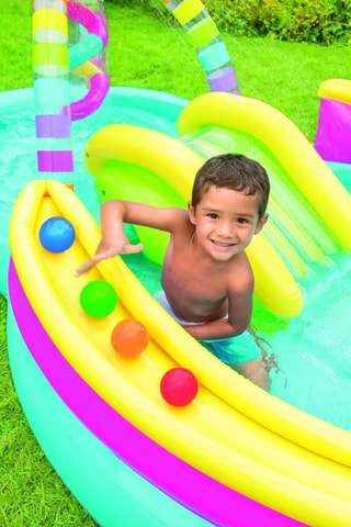 Aire de jeux gonflable - Multicolore - Dès 2 ans - Jusqu'à 81 kg