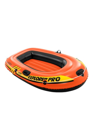 Bateau gonflable - Orange - Dès 6 ans - Jusqu'à 80 kg