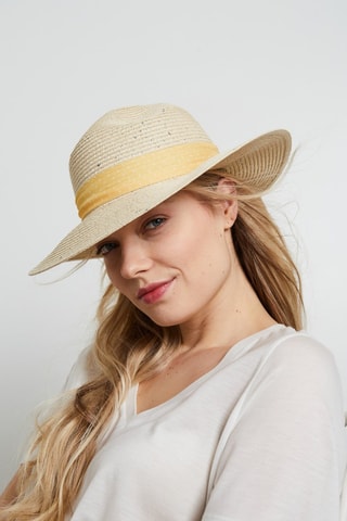 Cappello di paglia - Ecrù