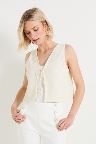 Gilet - Ecrù