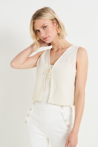 Gilet - Ecrù