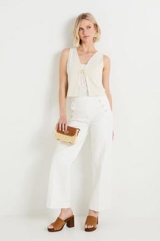 Gilet - Ecrù