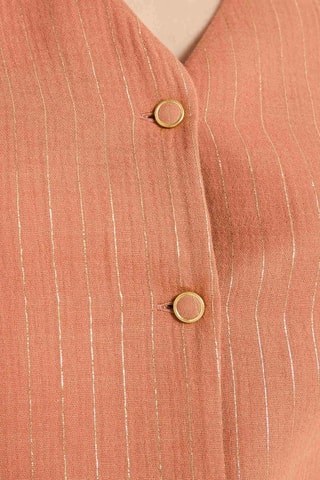 Gilet - Rosso mattone