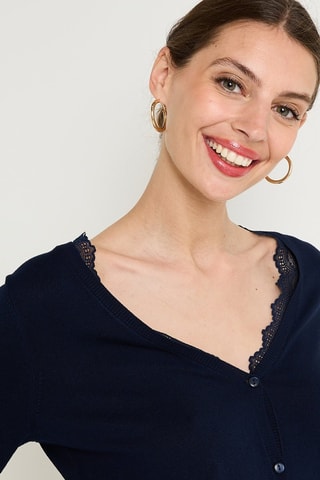 Cardigan - Navy