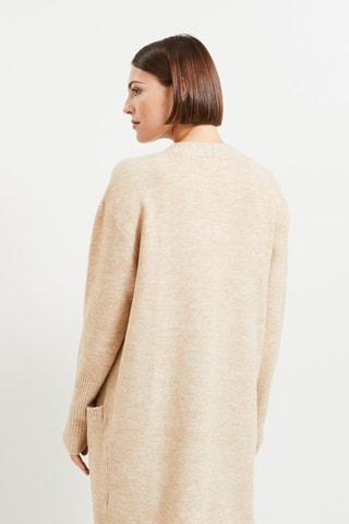 Cardigan lungo - Beige