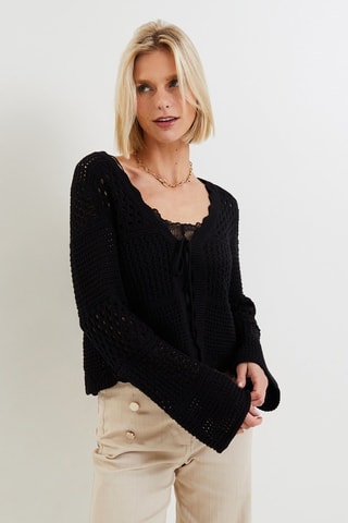 Cardigan - Nero