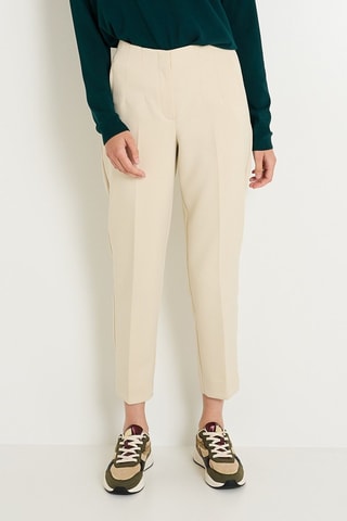 Pantaloni cigarette - Beige