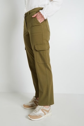 Pantaloni cargo - Kaki