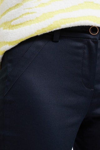 Pantaloni cigarette a vita alta - Nero