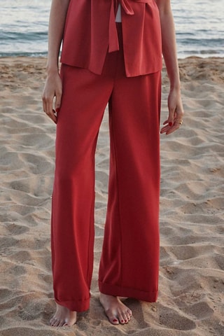 Pantaloni - Rosso mattone