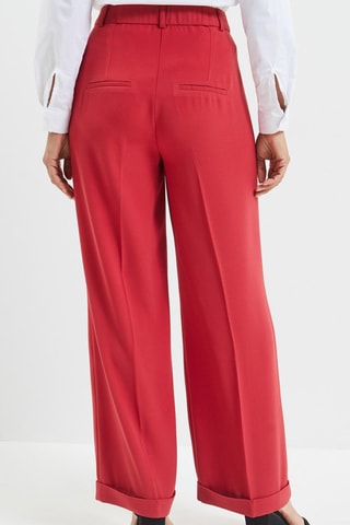Pantaloni - Rosso mattone