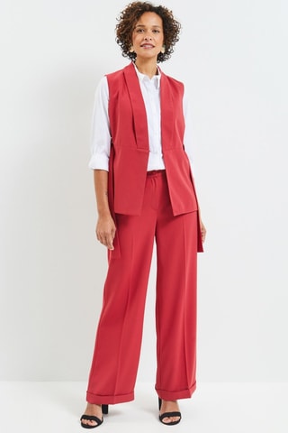 Pantaloni - Rosso mattone